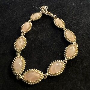 Small Kendra Scott pink stone bracelet